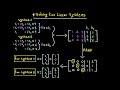 Solving two linear systems Ax=b