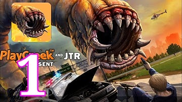 Death Worm - Alien Monster - Gameplay Walkthrough Part 1 (iOS, Android)