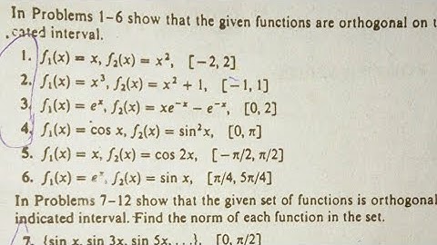 lecture 3 orthogonal function exe 11.2 Q1 full