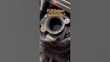 🚘 What are the symptoms of a failing EGR valve? | what damage can a faulty egr | issue symptoms