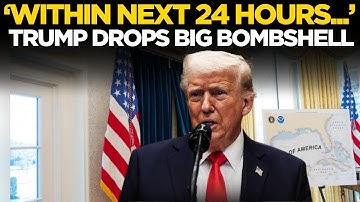 Trump Speech LIVE: U.S President HUGE Announcement On Cam; World Goes In Shock | Trump Latest News