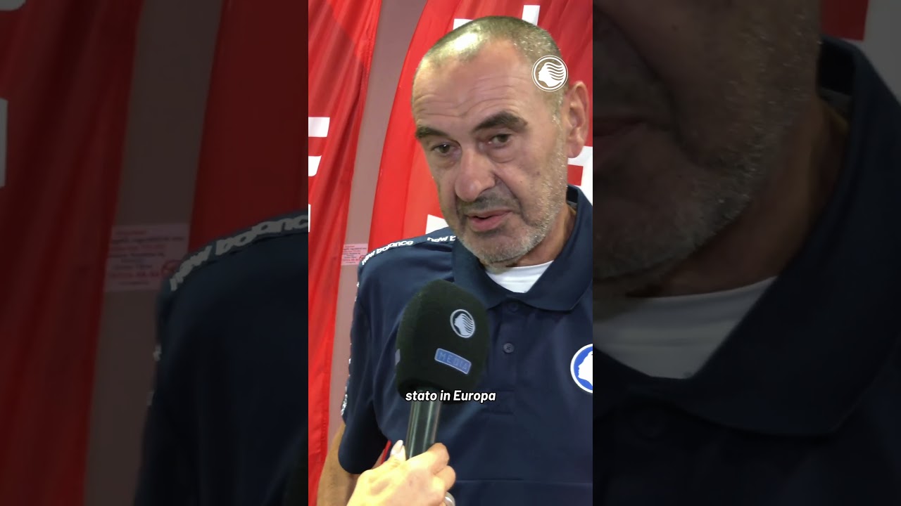 La carica di mister Sarri 👊 #HTAAtalanta #UECL