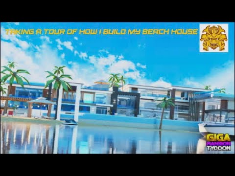 Roblox: Taking a Tour of how I build my beach house.