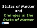 States of Matter and Changes in the State of Matter | Chemistry