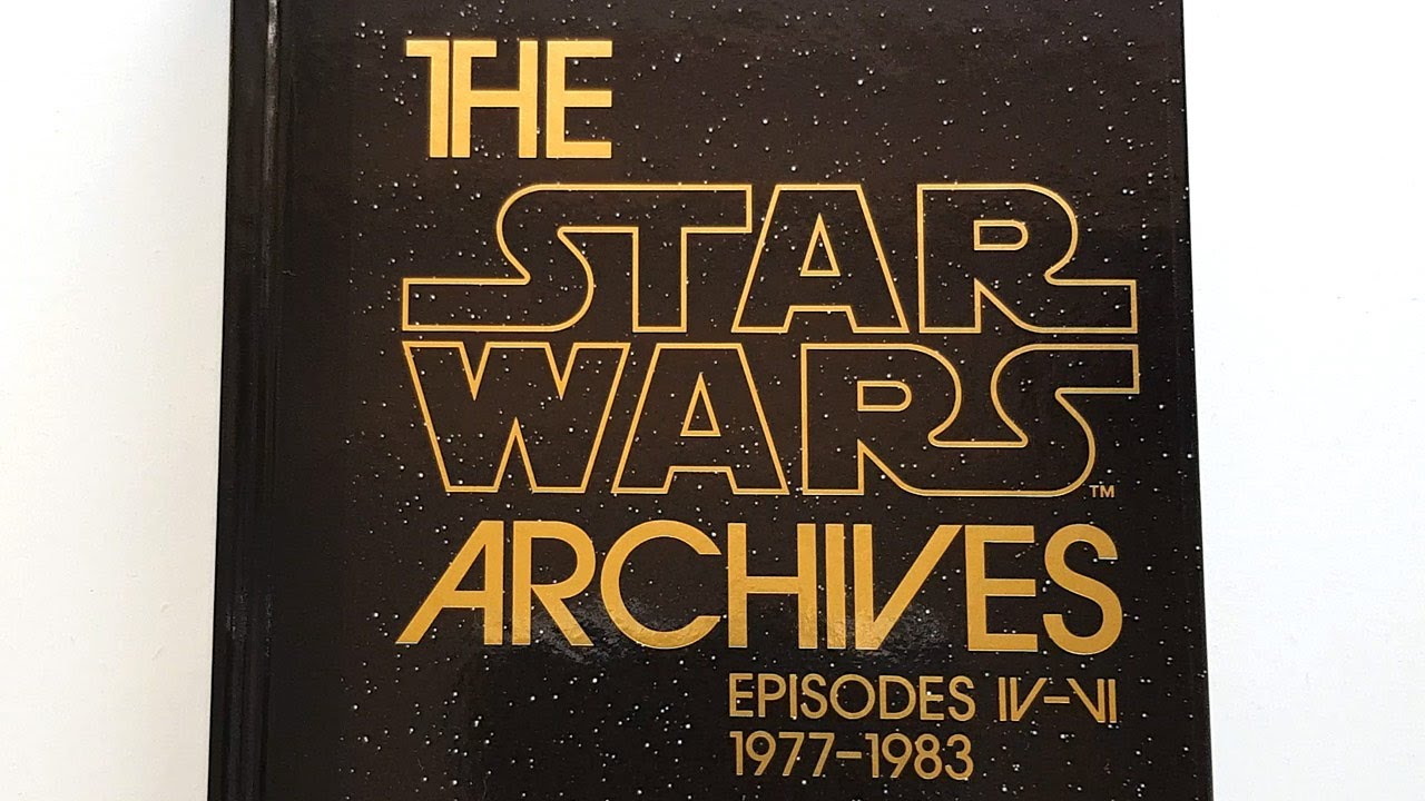903. Wat een gaaf boek! The Star Wars Archives van Taschen - YouTube
