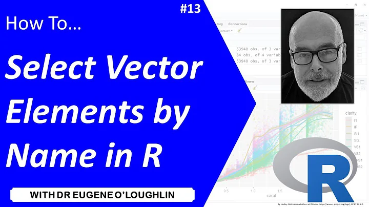 How To... Select Vector Elements by Name #13