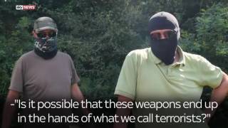 Sky News Romanian Arms Smugglers