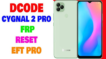 Dcode Cygnal 2 Pro FRP | Dcode DS CL2 PRO FRP Reset Done By EFT PRO | Umar Mobile