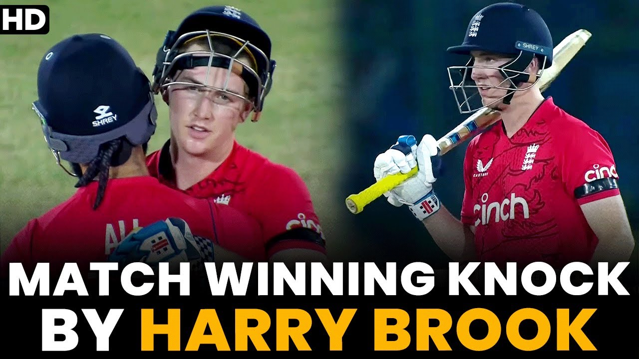 Match Winning Knock By Harry Brook | Pakistan vs England | 1st T20I 2022 | PCB | MU2G