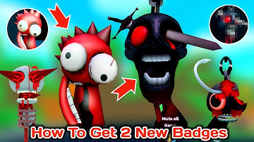 How To Get RADDY PHASE 6 BADGE + RADDY PYRAMIXED BADGE In 3D Sprunki Sim | Simulator RP