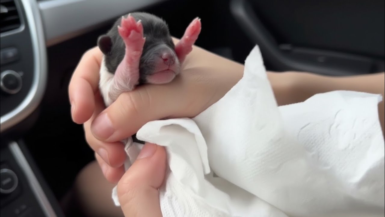 He Was Just Born on the Street… Look at Him 2 Months Later ❤️