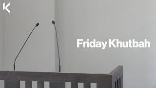 Jumuah at the KIC | Sheikh Muzammil Ahmed