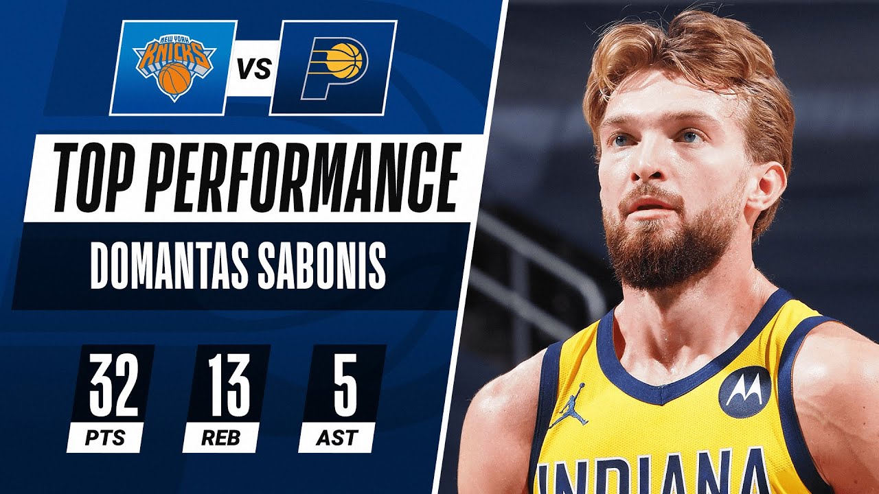 Sabonis Goes Off For Career High 32 Pts Kiatipoff20 Youtube