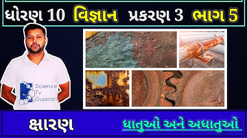 Dhatunu xaran | Corrosion | prevention | Std 10 Science ch 3 | Chapter 3 | metals and non metals |