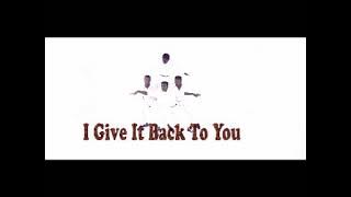 I give it back to you(official video)Ezra Jinang.
