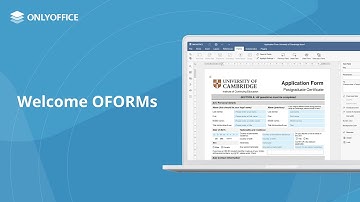 Fillable forms in ONLYOFFICE 7.0