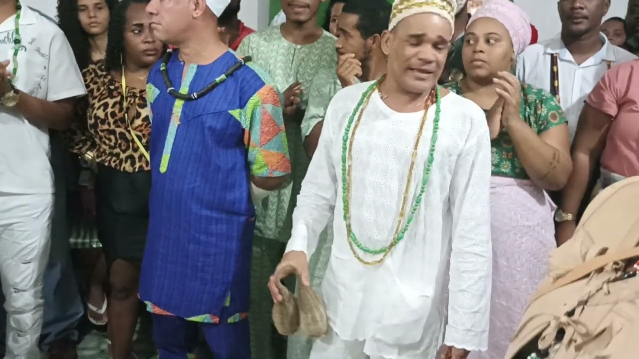 Puxada do caboclo Boiadeiro no Unzo Nzambi Tawá, Catu-Ba 30/07/22