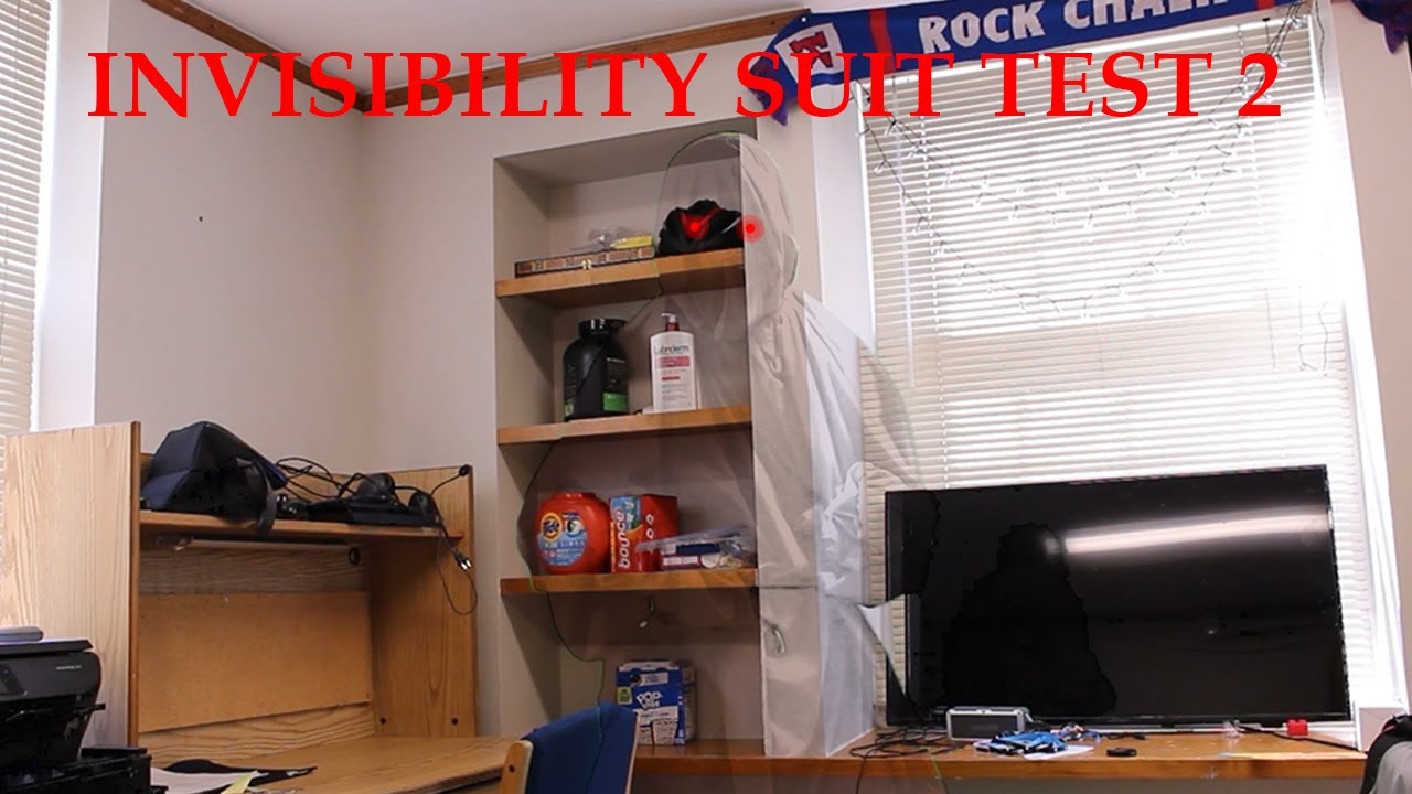 Invisibility Suit Test 2 #invisible #science - YouTube