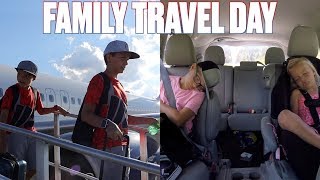 VISITING SIX STATES IN ONE DAY | FLYING AND DRIVING WITH KIDS | ROAD TRIP VS FLYING