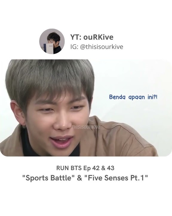 RM megang sesuatu dikit, member lain langsung was-was #shorts #bts #namjoon #jin #jungkook