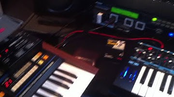 Dual Alesis MMT-8 Sequencing w/ Hardware Synths & Drum Machine