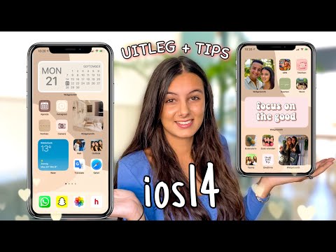 iOS 14 UITLEG hoe je je telefoon kan personaliseren! *tips, widgetsmith, app icon foto’s & meer!*