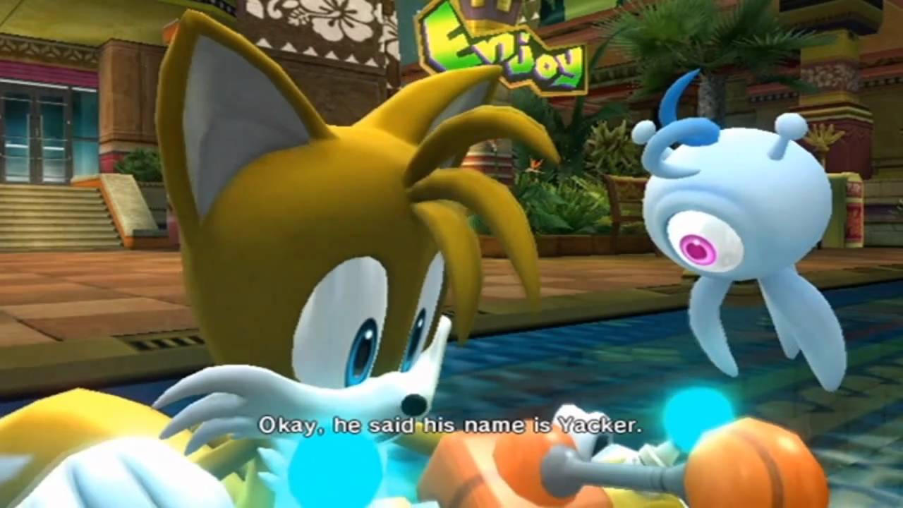 Tails sonic colors