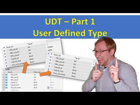 TIA Portal: UDT's (User Defined Types) - Part 1