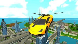 Flying Rescue Helicopter Car - Best Android Gameplay HD screenshot 1