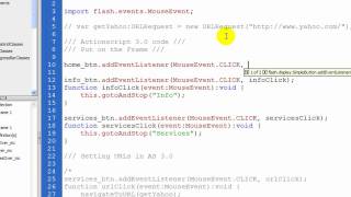 GSG Tutorial 8- How to code a Simple Button (AS 2.0 & 3.0) Adobe Flash CS4 & CS3