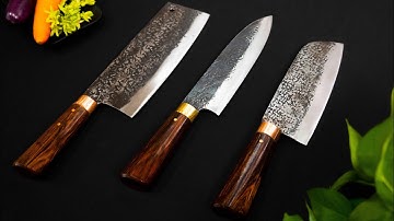 [Dao Phúc Sen] BỘ 3 Con Dao Chặt Thái Lọc_ Hàng Chuẩn Của HTX Dao  Phúc Sen