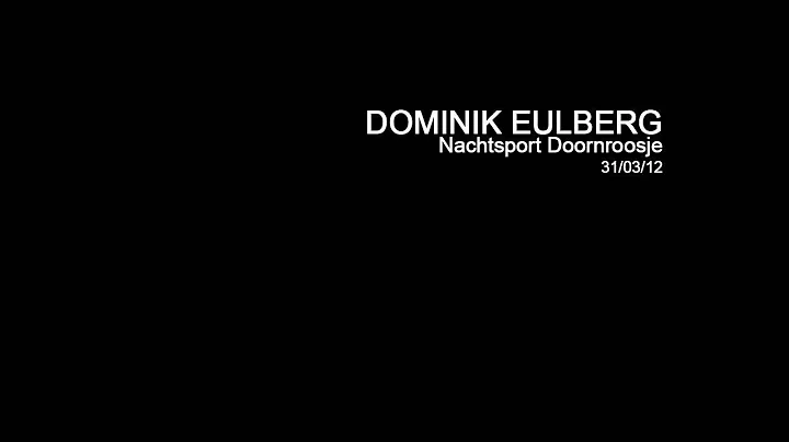 Dominik Eulberg - Nachtsport Doornroosje - 31/03/12