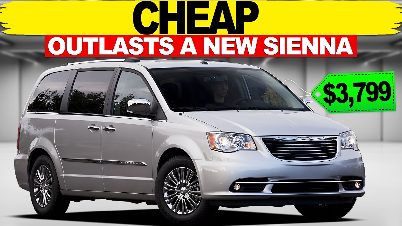 5 Dirt-Cheap Minivans Nobody Buys That Outlast Every New Sienna!
