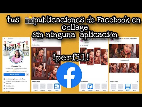 Video: ¿Cómo pongo las fotos en orden en Facebook?