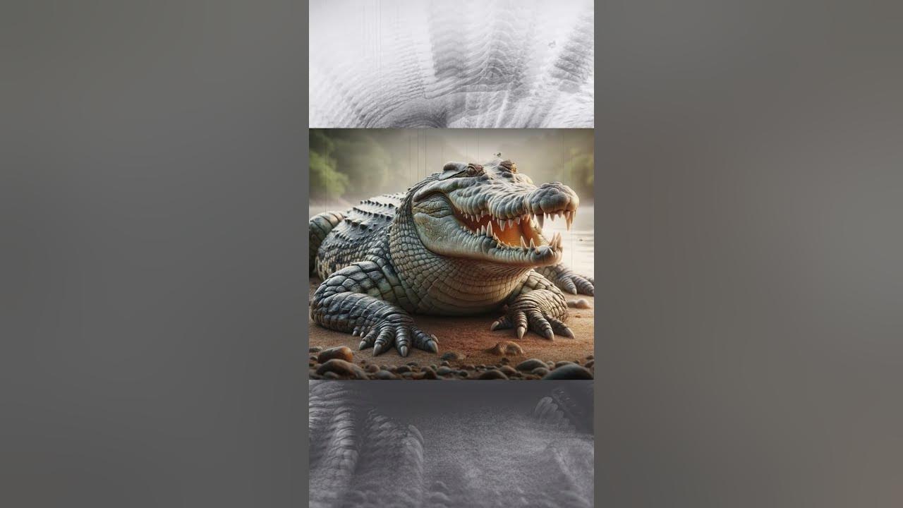 🐊 The Power of the Saltwater Crocodile: Bite Force 🌟#crocodile #shorts