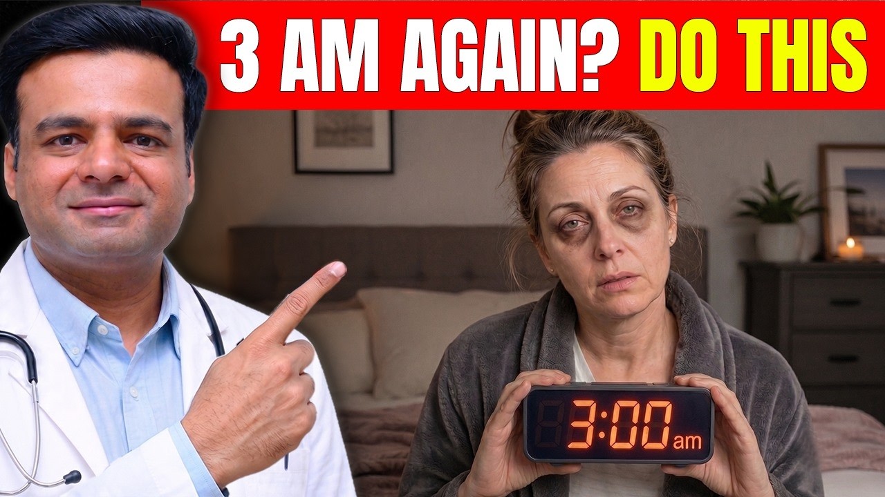 Waking Up at 3 AM? Do THIS To Fix Your Sleep