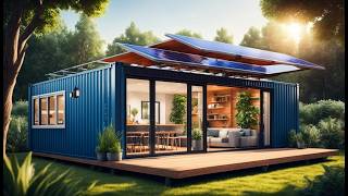 ECO FRIENDLY CONTAINER HOMES DESIGN IDEAS | MODERN ECO HOMES MADE FROM RECYCLED SHIPPING CONTAINERS