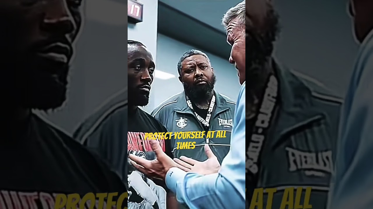 Terrence Crawford pre-fight referee instructions, vs Canelo 