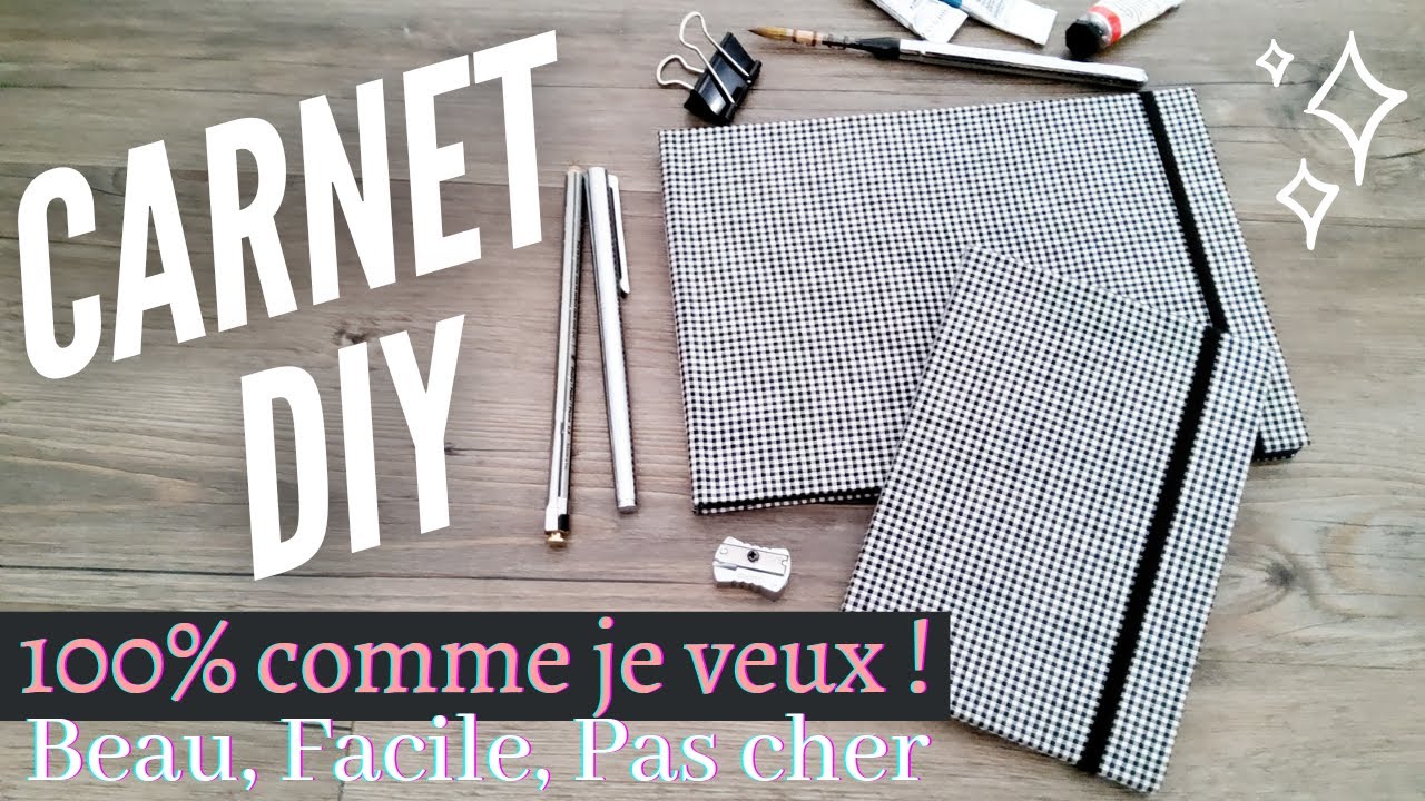 Carnet DIY - 100% comme je veux !