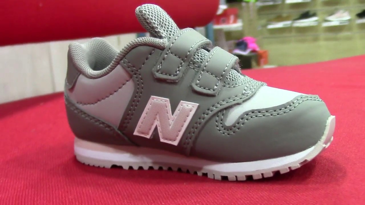 new balance niña gris y rosa