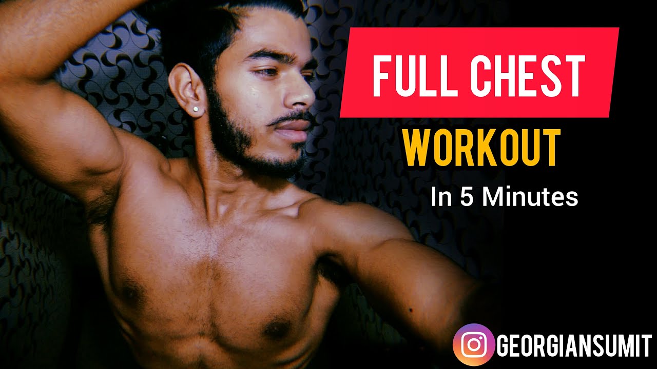 KILLER CHEST WORKOUT IN 5 MINUTES YouTube