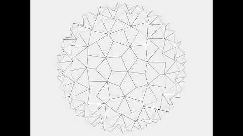 IcoSphereを変形 openFrameworks