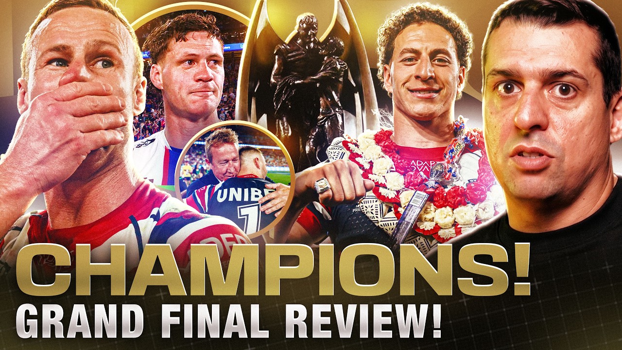 Roosters win the Grand Final