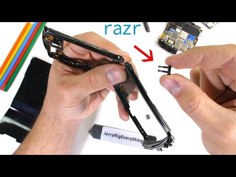 2020 Moto Razr Teardown! - Better Hinge than the Z Flip?