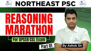 REASONING MARATHON | CSL | PART 1 | BT ASHOK SIR