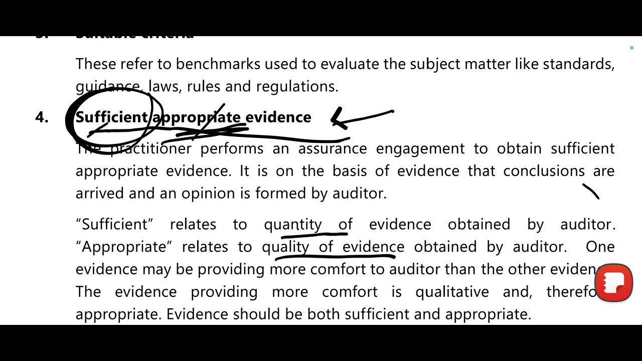 CA INTER G2 AUDIT CHAPTER 1| PART 4 | Assurance Engagement | MAY24 ...