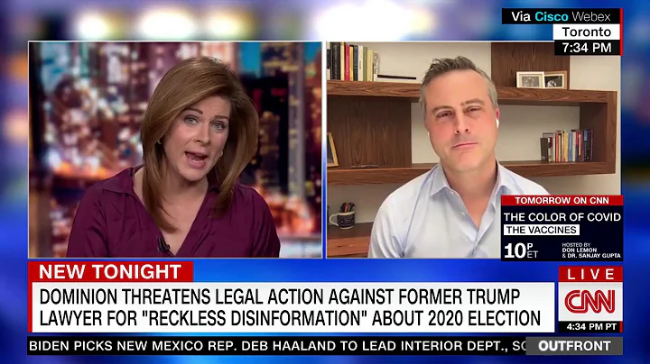 Dominion Voting CEO slams GOP conspiracy theories