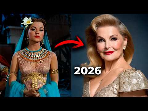 This is what the actors from "The Ten Commandments" (1956) look like today in 2026 🎥✨