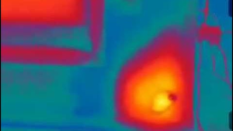 Thermal Imaging Shows Termite Activity in a Capalaba Home.