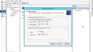 Windows Server 2012   DHCP Scope and Configuration